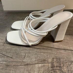 Amazon white heels